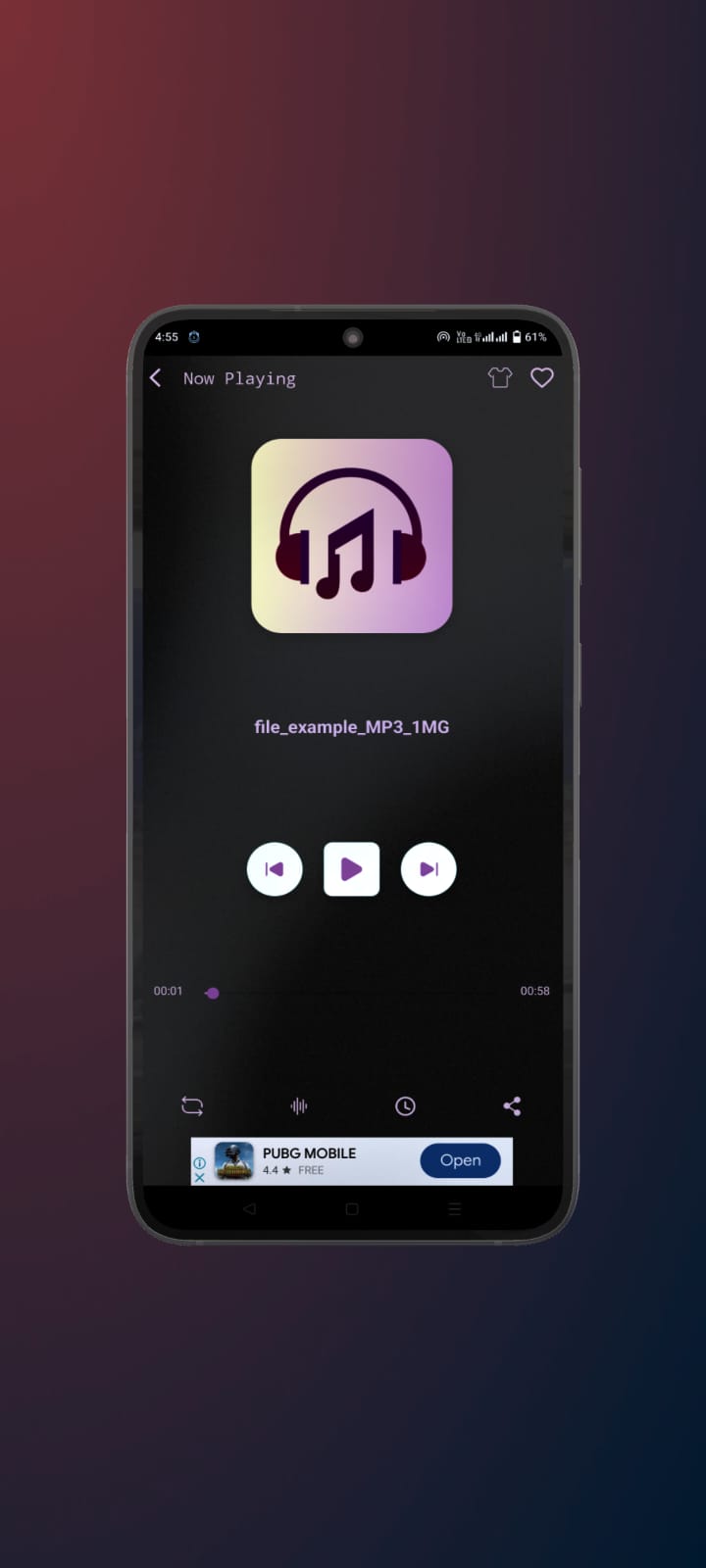 Audio Player App