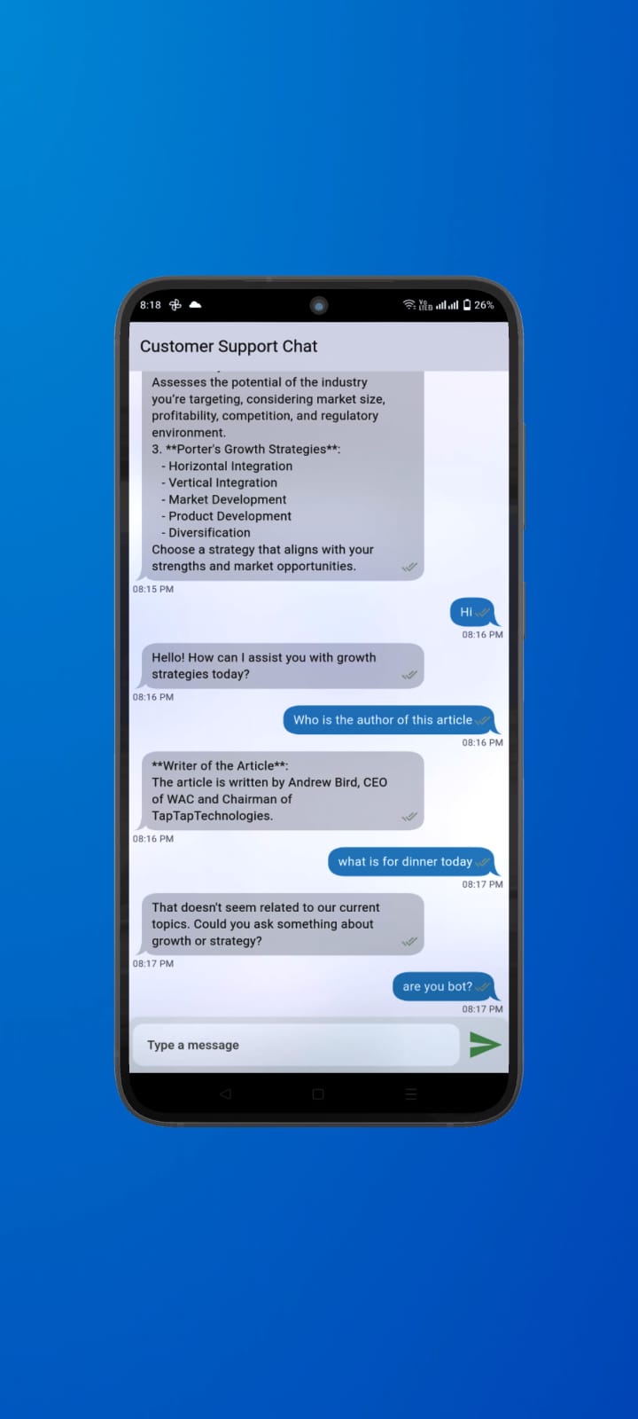Custom Chatbot
