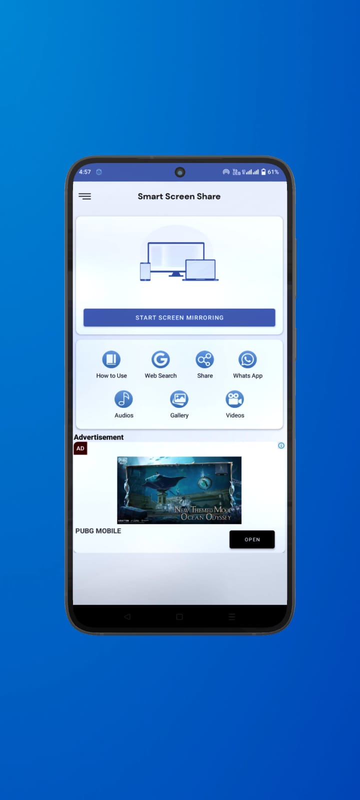 Screen Casting App